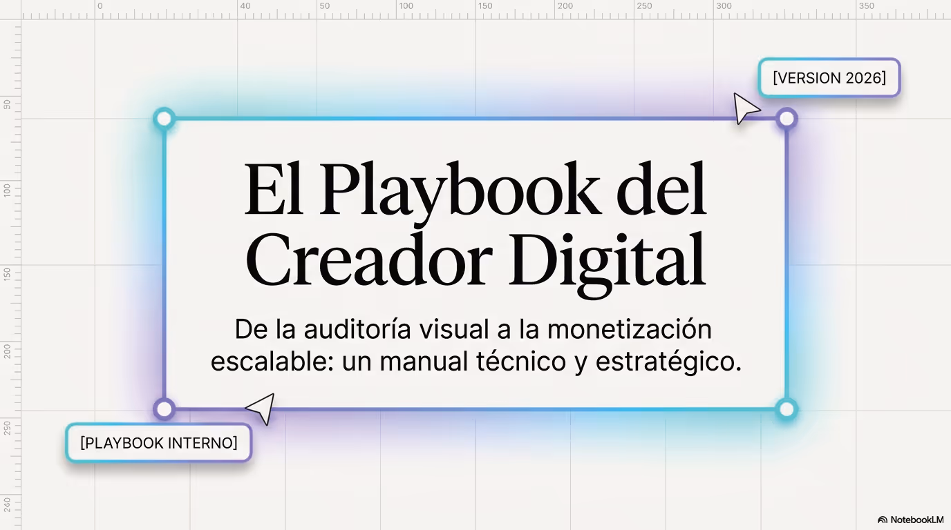 Digital Creator Playbook canva curso 2026 Página 01