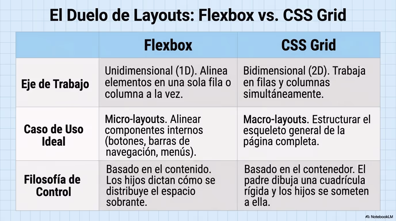 CSS flexbox vs grid