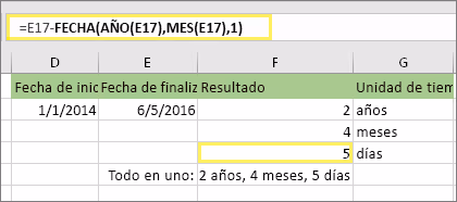 sifecha d17 e17 md resultado