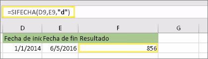 sifecha d9 e9 resultado 856