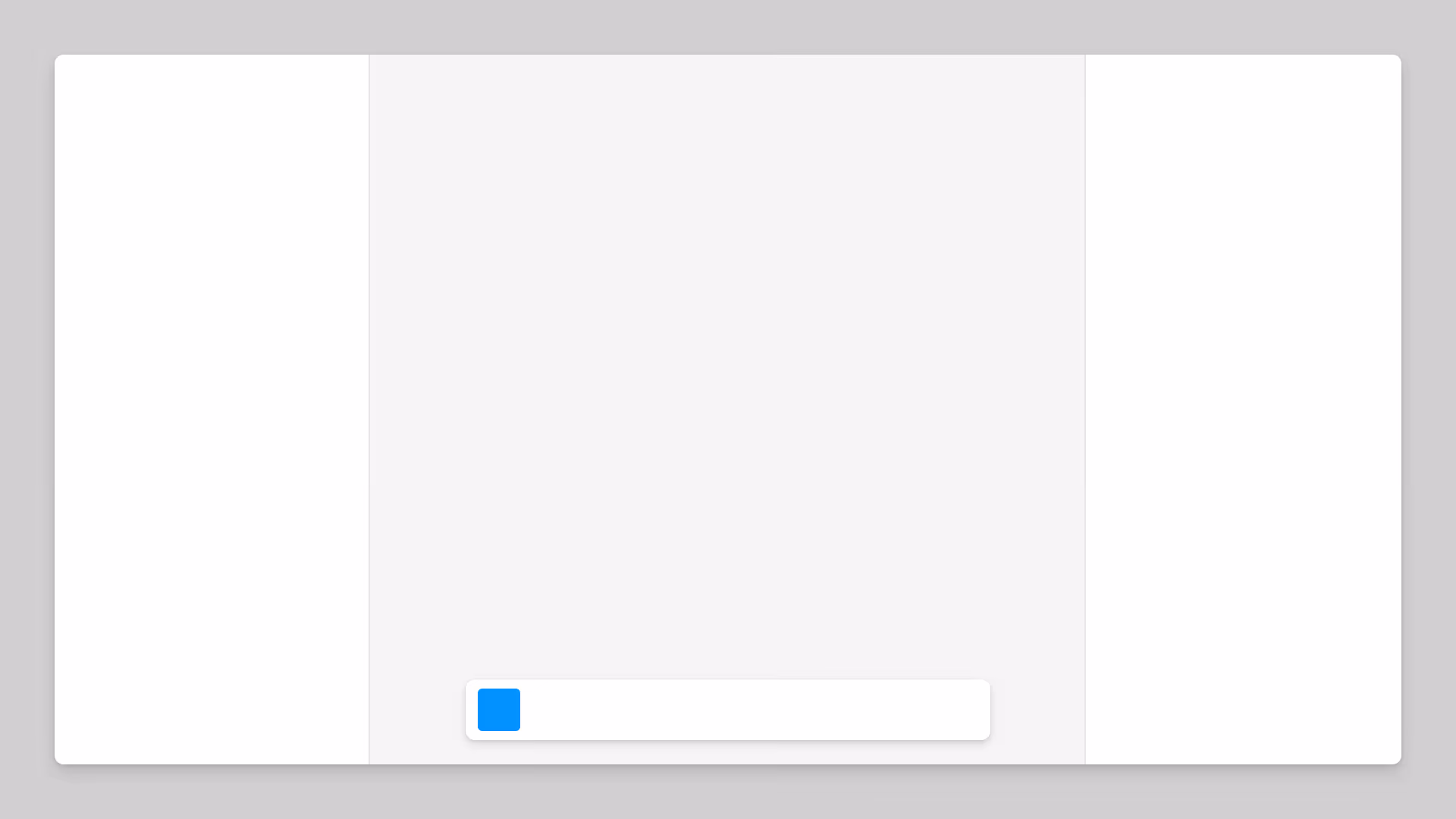 Interfaz general de Figma con sidebars y canvas para presentar el entorno de trabajo al empezar el curso