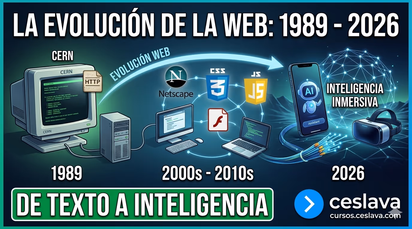 evolucion web cursos ceslava