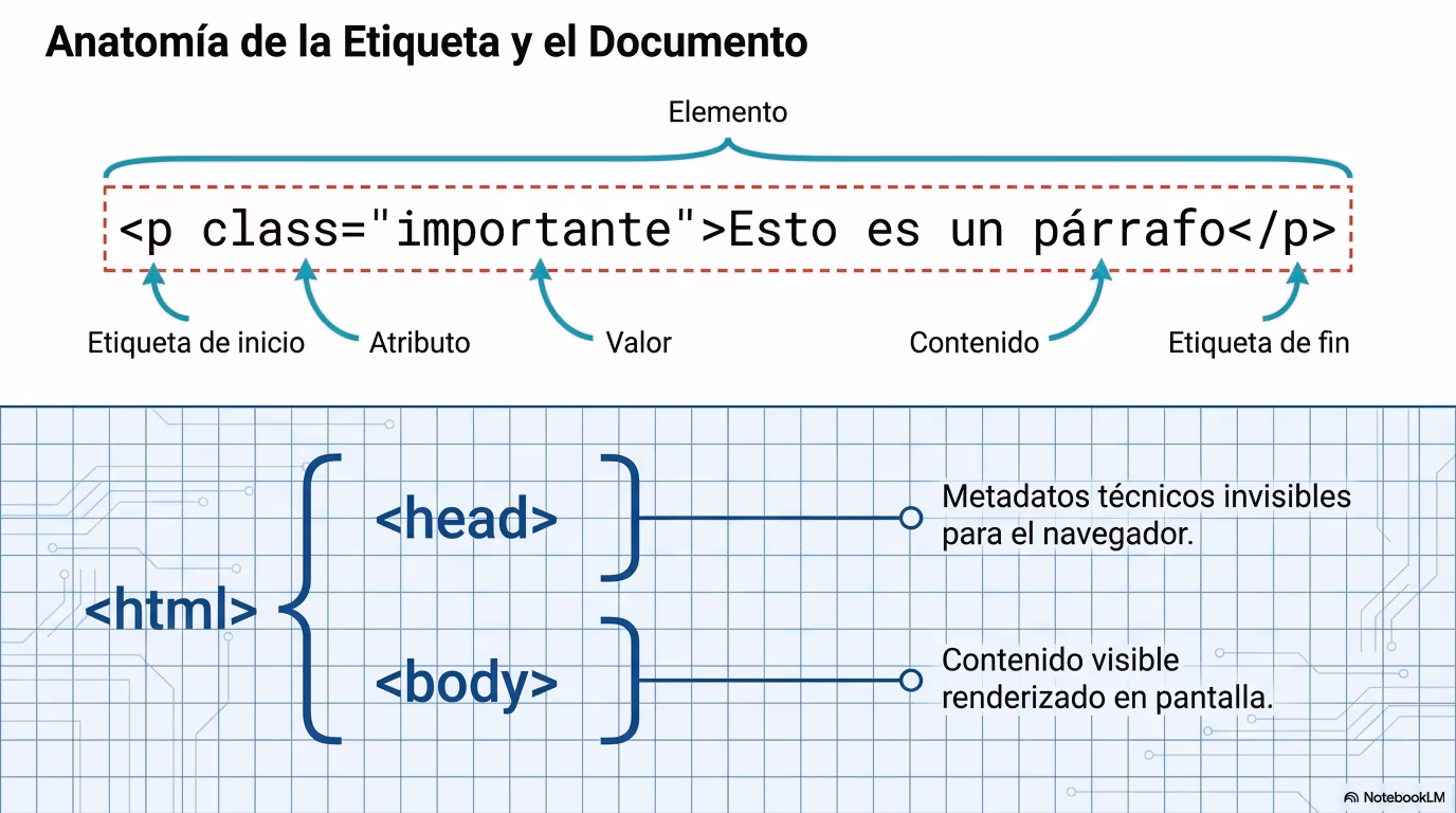HTML sintaxis anatomia