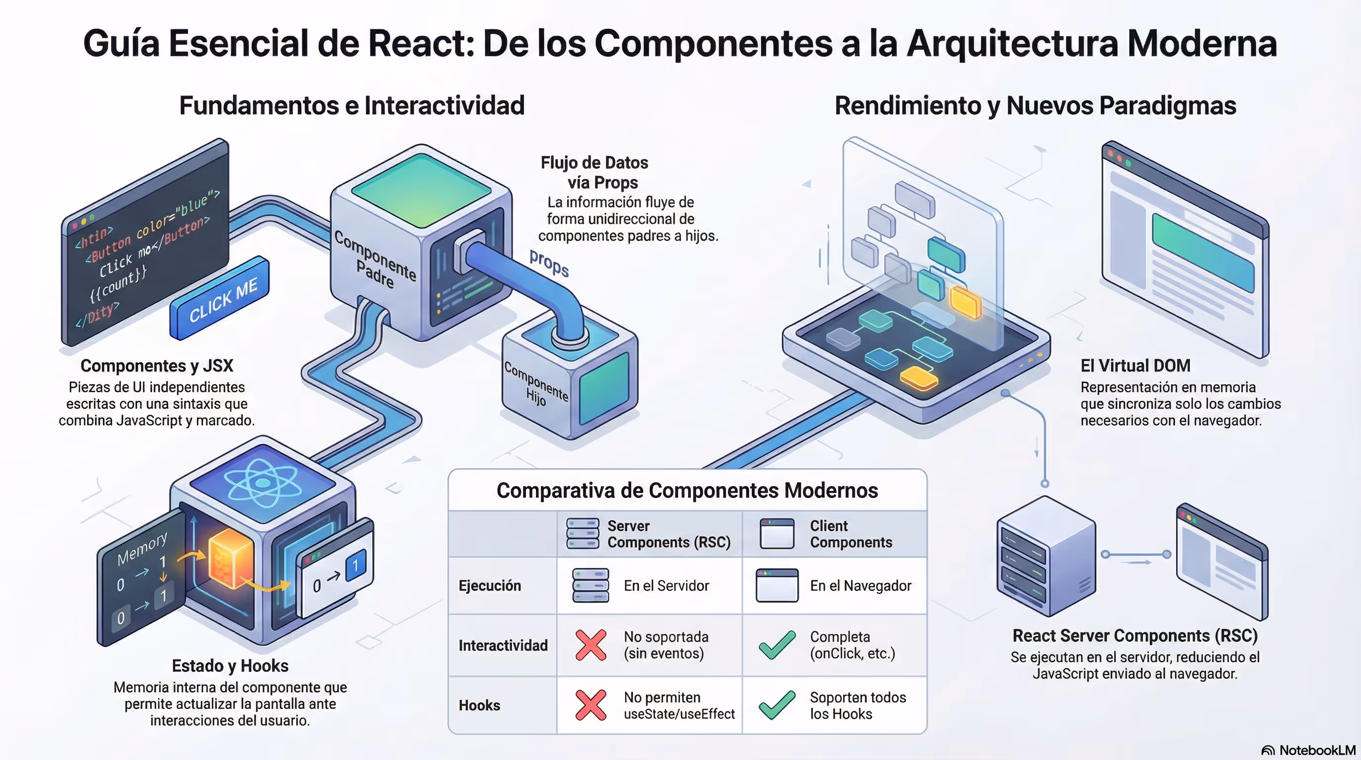 infografia react