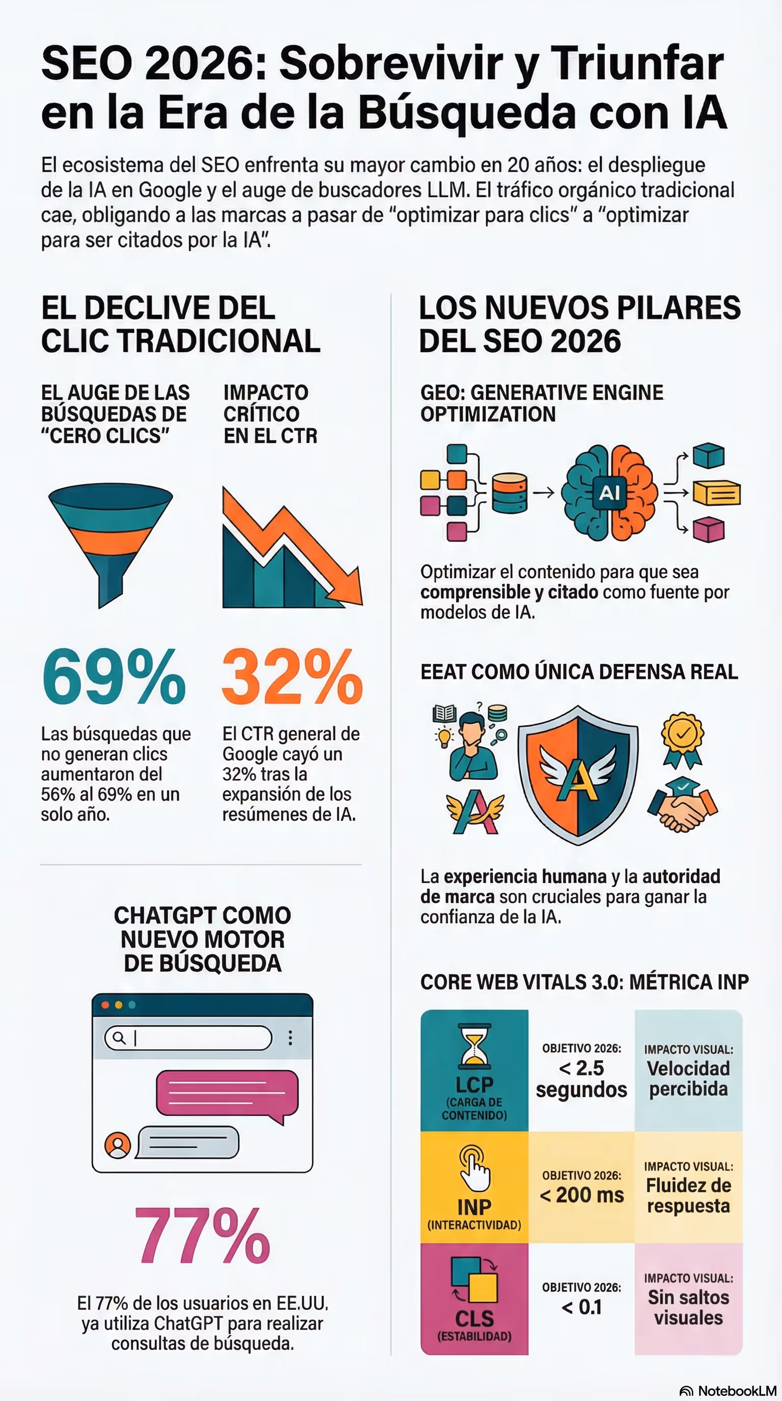 infografia SEO 2026 curso ceslava