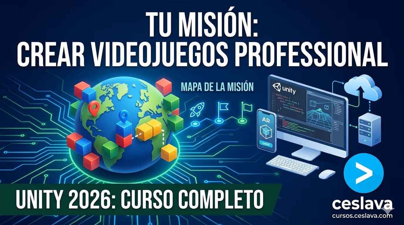 curso ceslava unity videojuegos 2026