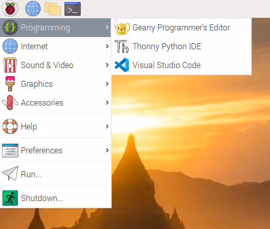 vscode under programming